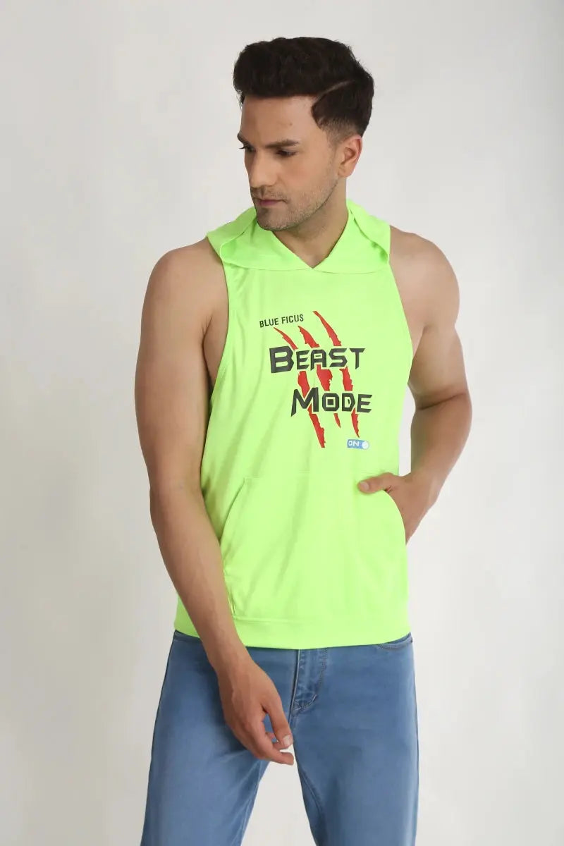 men’s hooded t-shirt cotton